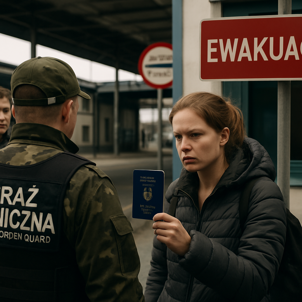 Новини з Польщі: Чому не варто битися за позначку “ewakuacja” на кордоні?